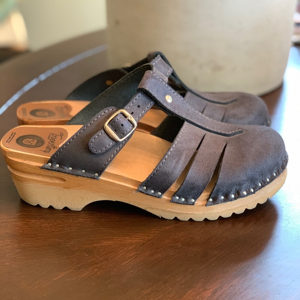 Troentorp navy clogs Sz.38